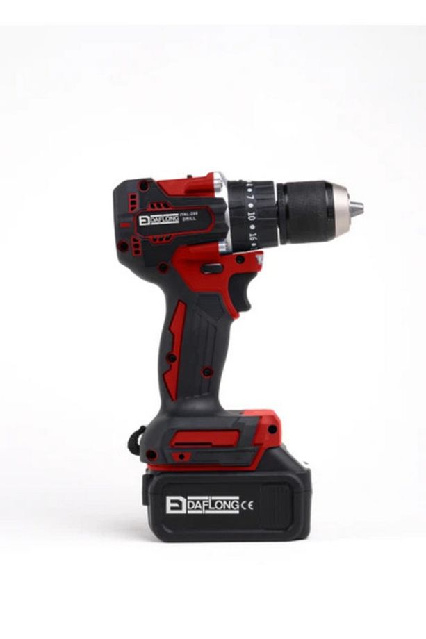 Kırmızı 4 Lü Matkap Seti(somun Sıkma Matkap Hilti Ispiral ) - 2