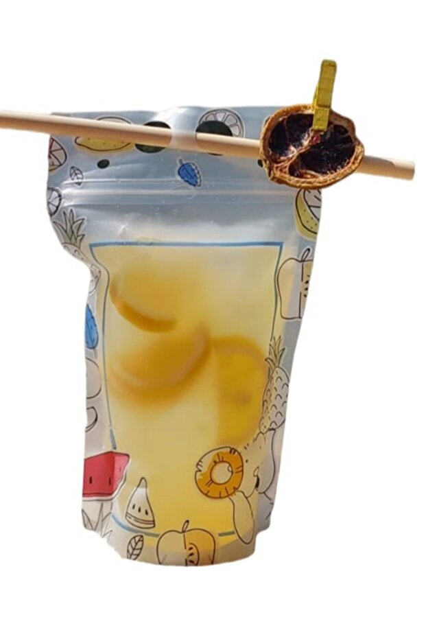 Poşet Içeçek -kokteyl Poşet 10 Lu Paket Desenli - 3