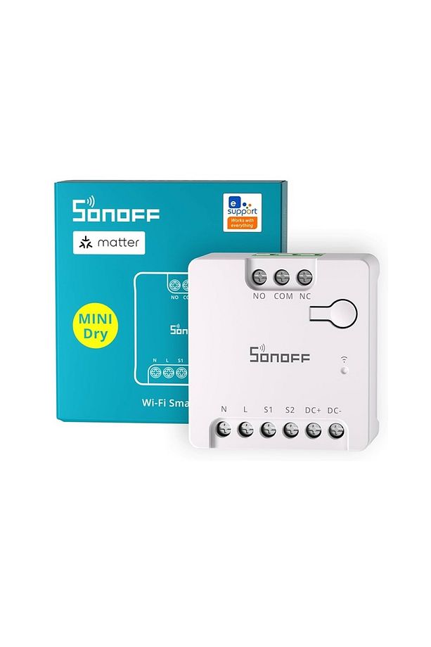 MINI-D Matter WiFi Akıllı Anahtar Kuru Kontak Rölesi - 1