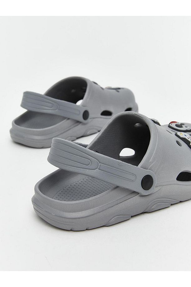 LCW STEPS Patch Baskılı Erkek Plaj Sandaleti - 4
