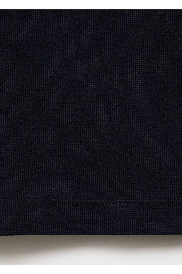 Kalıplı triko gömlek - 5