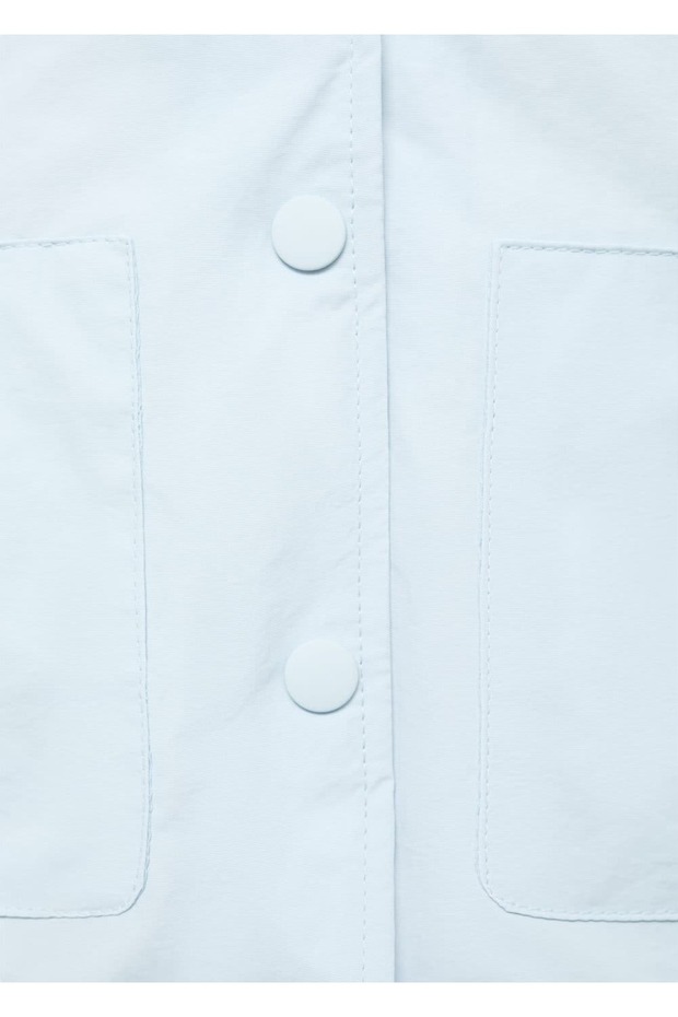 Kapüşonlu su geçirmez ceket - 5