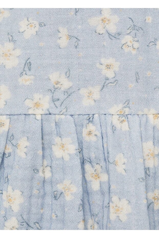 Çiçek desenli elbise - 4