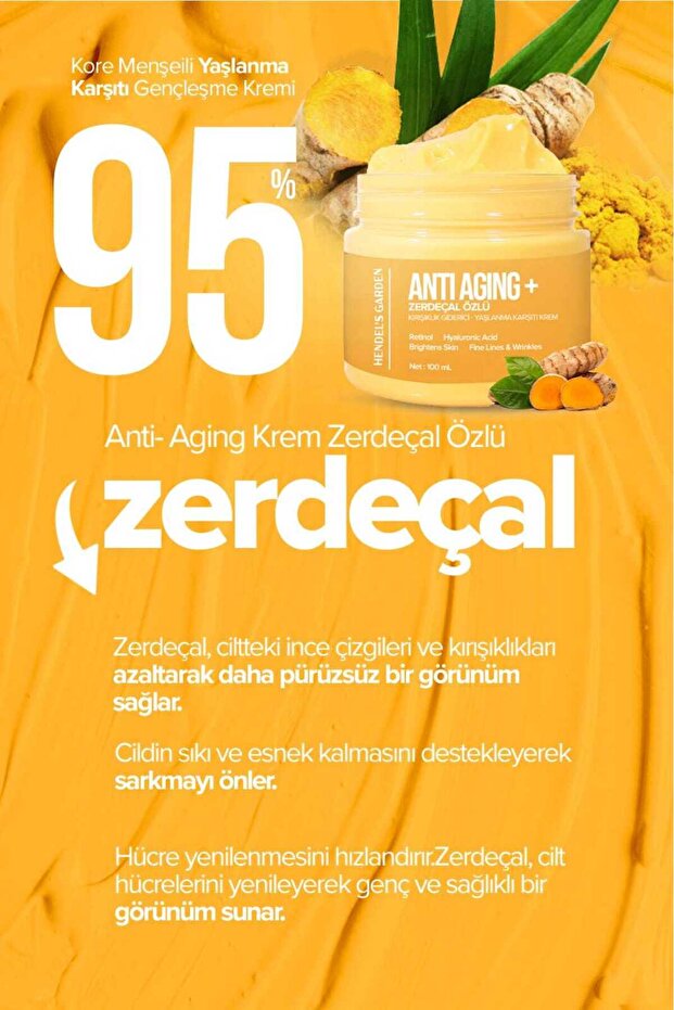 Anti Agıng + Zerdeçal Özlü Krem - 3