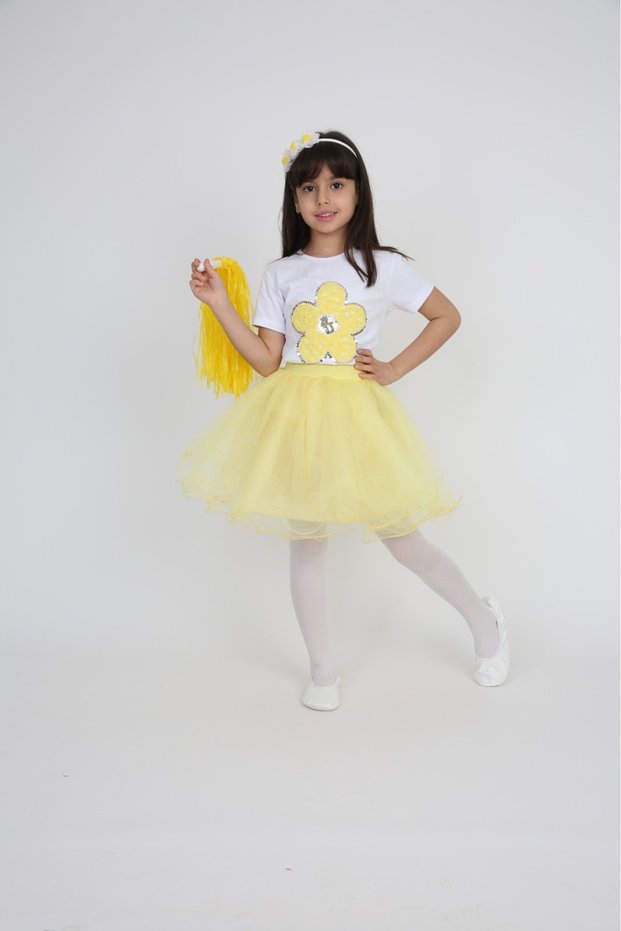 Girl's Top and Bottom Set April 23 Performance Outfits D091