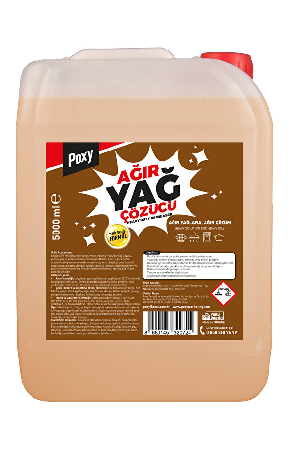 Ağır Yağ Çözücü 5 lt - 1