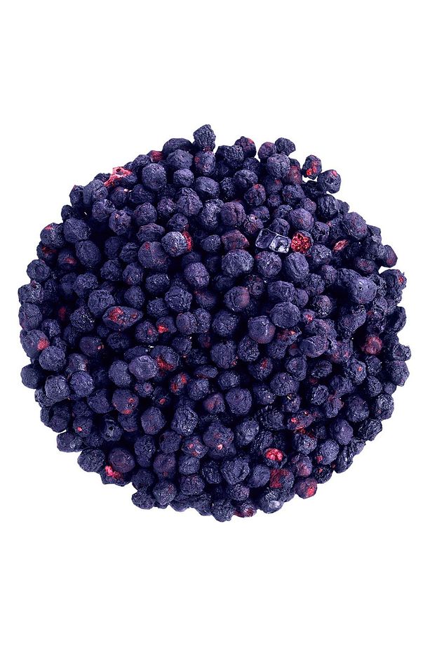 Yaban Mersini Kuru Meyve Cipsi - Dondurularak Kurutulmuş Freeze Dried Çıtır Yaban Mersini - 3
