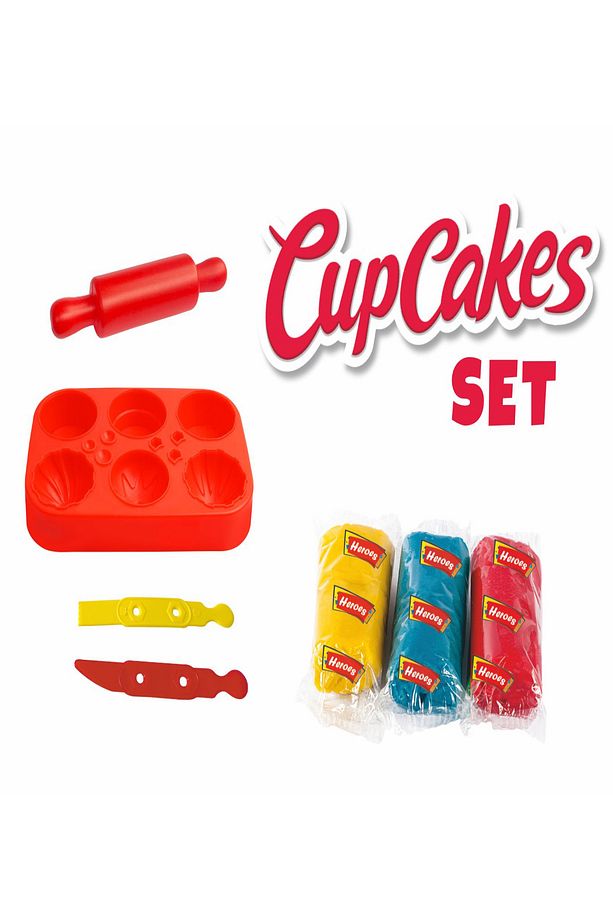 Cupcake Kapkek Oyun Hamuru Ve Hamur Kalıbı Seti S - 3