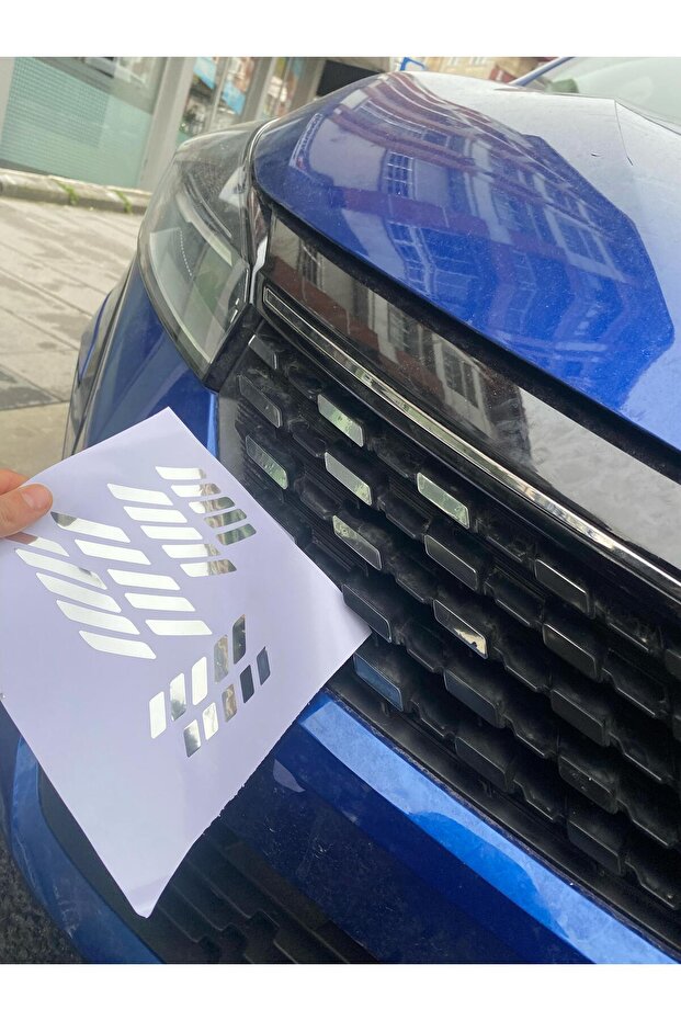 Ön Panjur Stıcker Set krom - 1