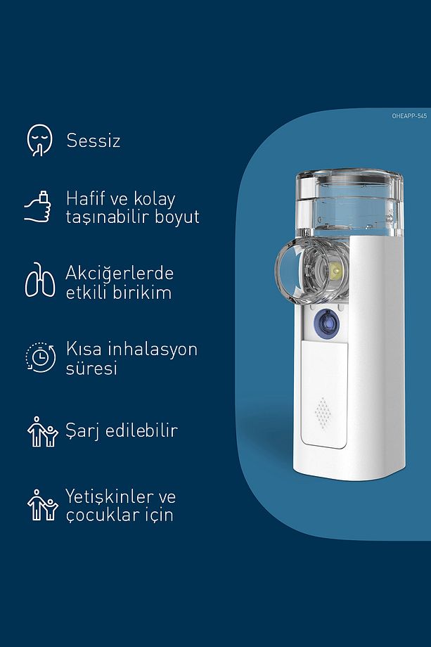 Mini Air 360+ Mesh Nebülizatör - 4