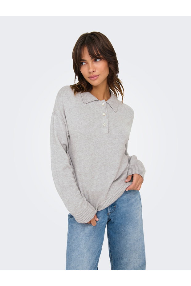 ONLLANA POLO LS PULLOVER EX KNT - 4
