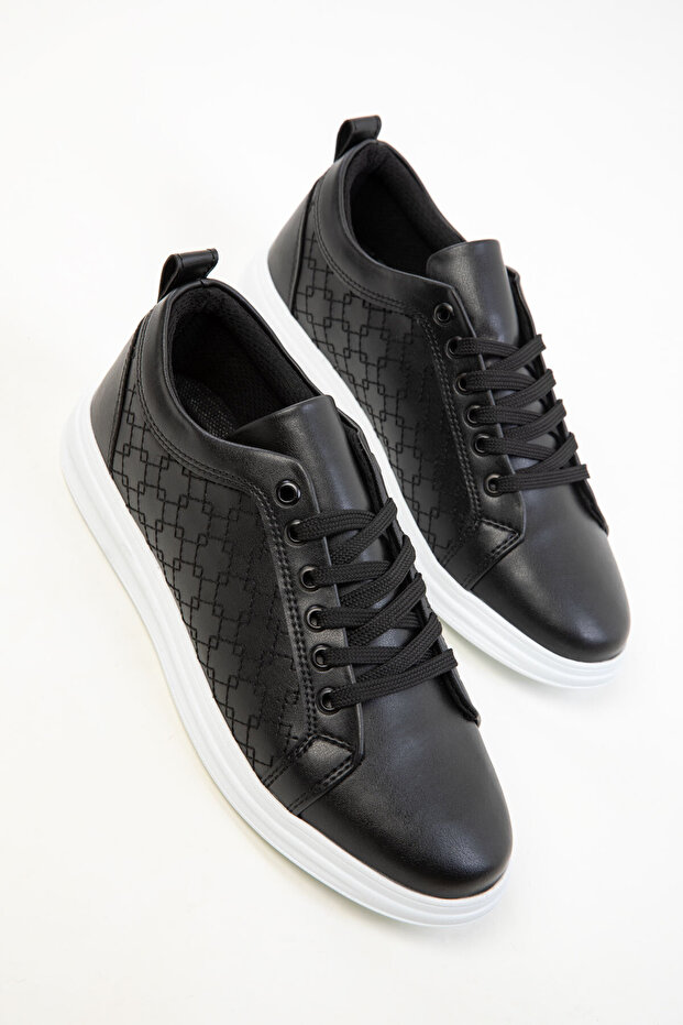 Schwarzer Herren-Sneaker 20295 - 1