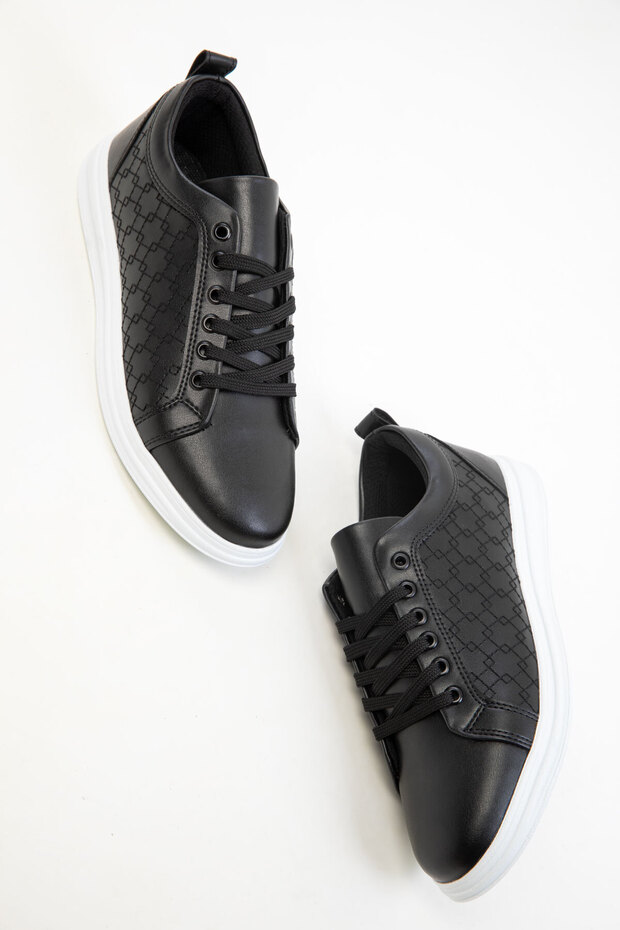 Schwarzer Herren-Sneaker 20295 - 4