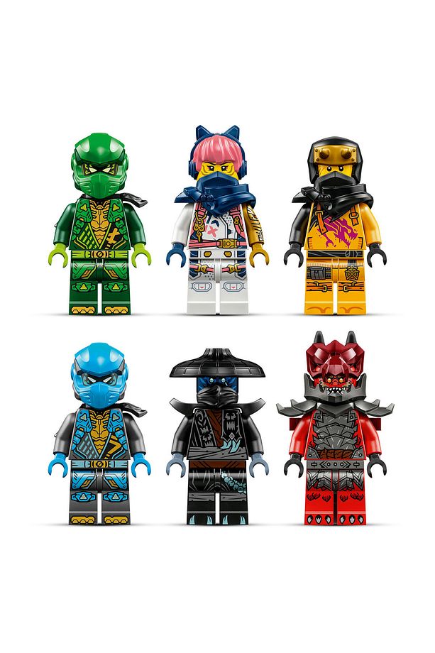 ® NINJAGO® Thunderfang Kaos Ejderhası 71832 - 8+ Yaratıcı Oyuncak Yapım Seti (668 Parça) - 10