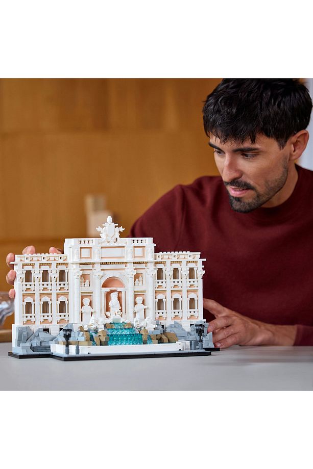 ® Architecture Trevi Çeşmesi 21062 - 18+ Dekoratif ve Sergilenebilir Model Yapım Seti (1880 Pr) - 11