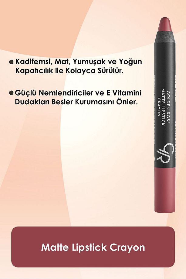 Matte Lipstick Crayon 13 Mat Ruj 3,5 g - 3