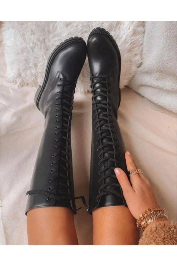 Uzun Çizme Postal Benim O Ayakkabı - 1