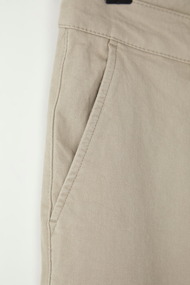 Taş Regular Fit Basic Chino Esnek Gabardin Pantolon TMNSS25PL00019 - 7