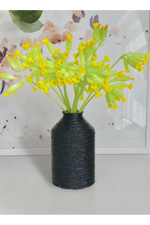 مزهرية ريفية ذات لمسة عتيقة - 1