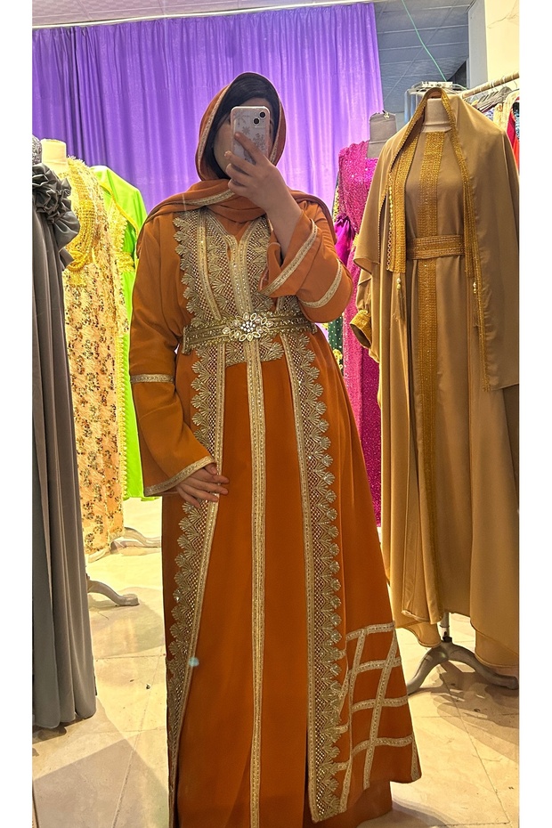 Turuncu kaftan - 1