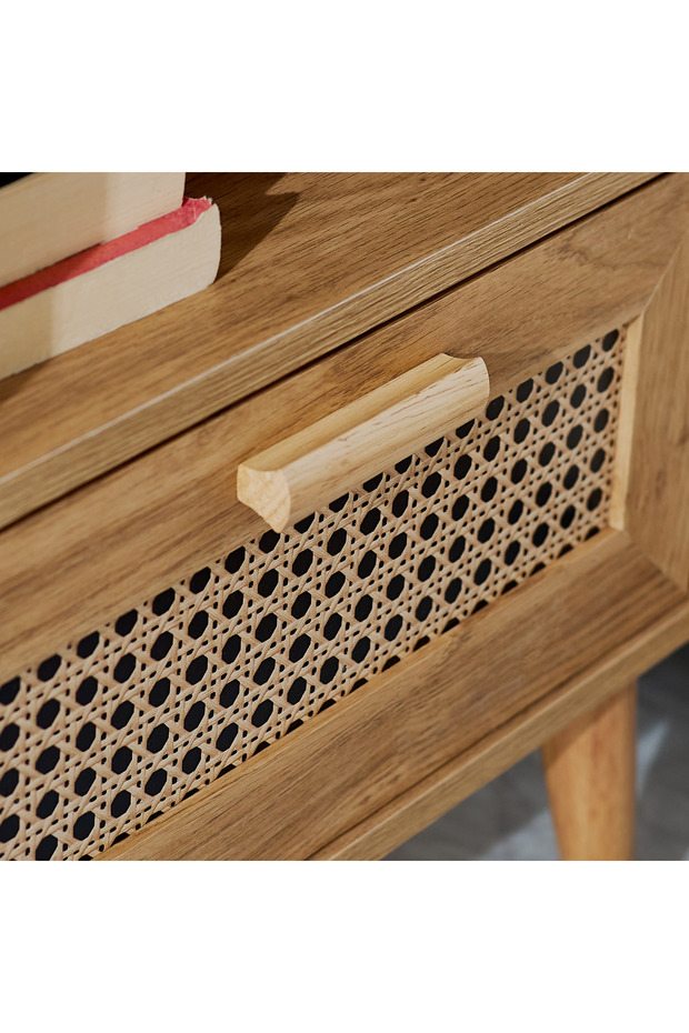 طاولة جانبية من الخيزران النوردي - 5