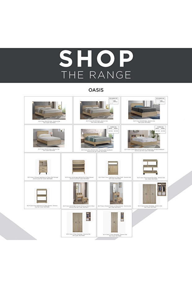 Oasis Multipurpose End Table - 3