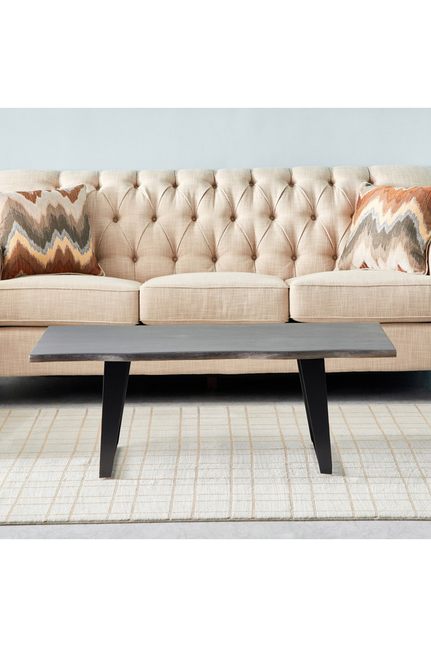 Vendra Harbor Live Edge Solid Wood Coffee Table - 3