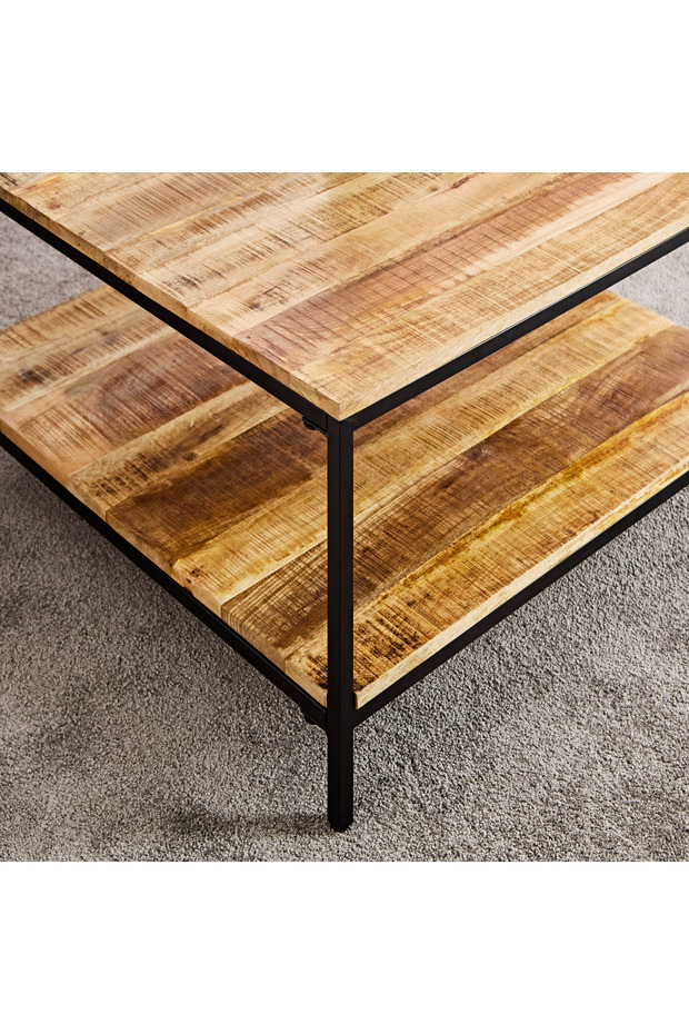 Vendra Rodi Solid Wood Coffee Table - 3