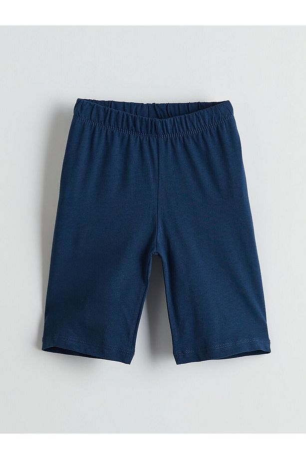 Beli Lastikli Basic Erkek Çocuk Pijama Şort - 1