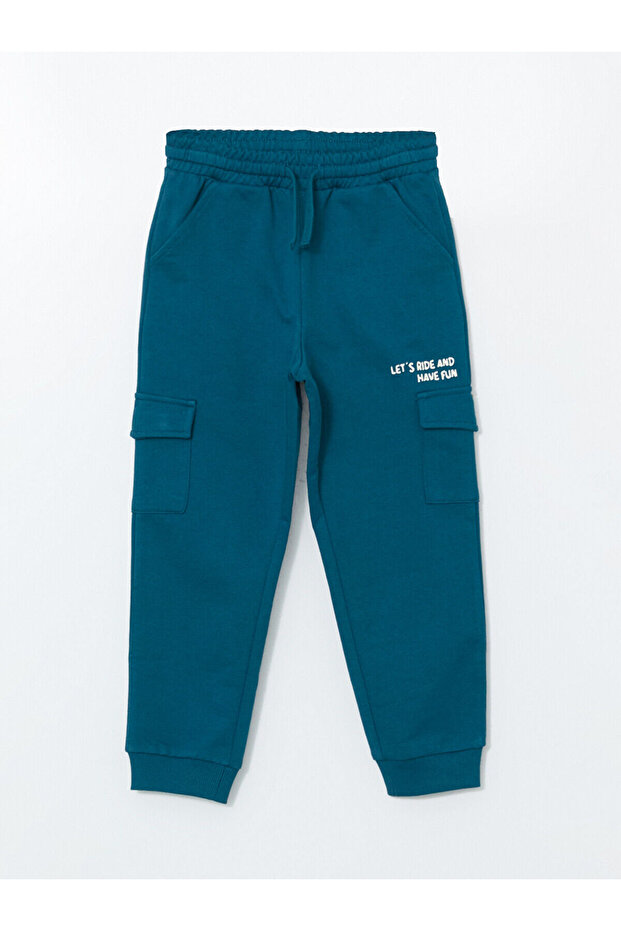 Boy's Jogger Tracksuit Bottom with Elastic Waist