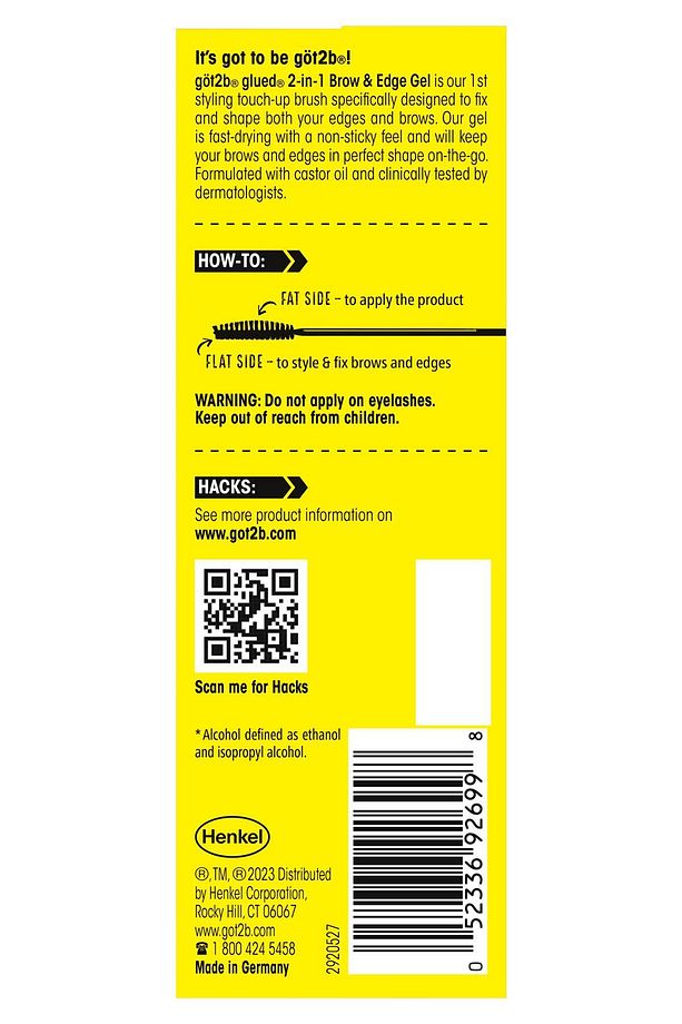 Glued Kaş ve Saç Çizgisi Güçlü Tutuş Jölesi 16ML - 2