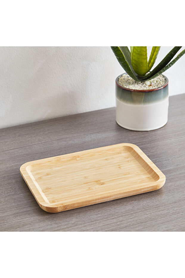 صينية مستطيلة من الخيزران - صغيرة - 2