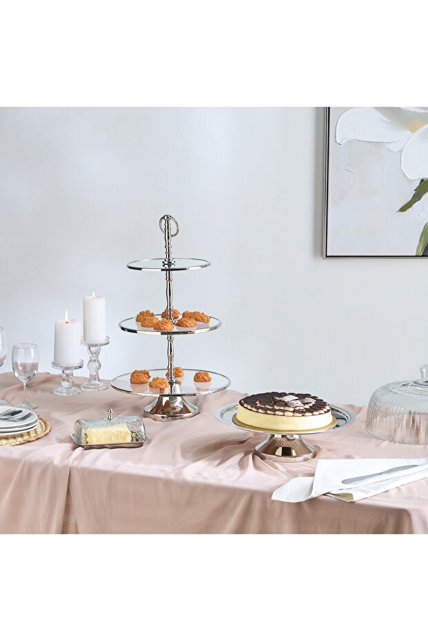 Oriental 3-Tier Cake Stand - 4