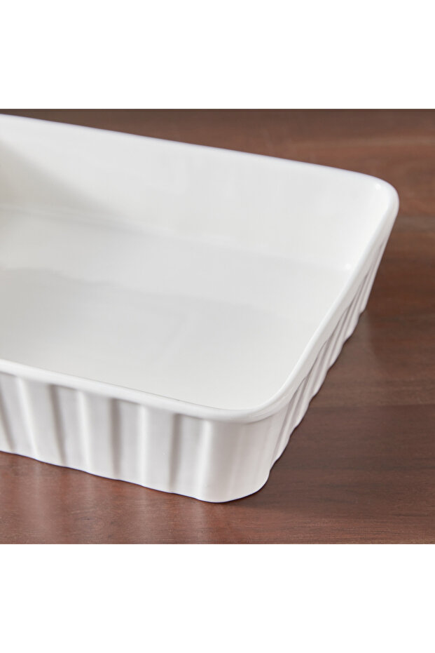 طبق مستطيل سوبريم - 28x23x6.5 سم - 4