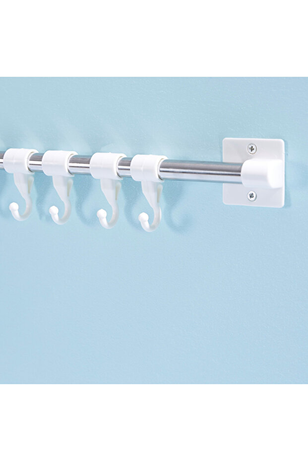 مجموعة خطافات الحائط مع قضيب - 3