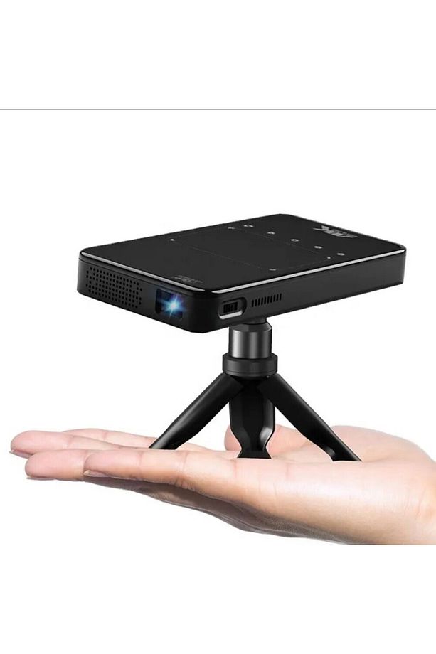 s90 Mini Taşınabilir Projektör Android 9 100ANSI Lümen DLP Wifi 3D 1080P Dahili Pil Stereo Hoparlör - 1