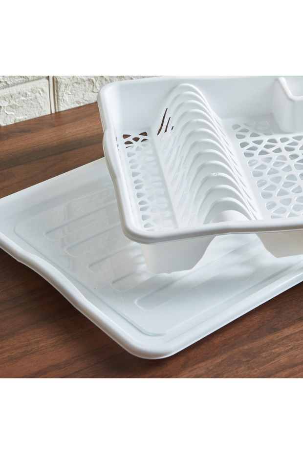 رف أطباق كبير مع صينية من سبيكترا - 3