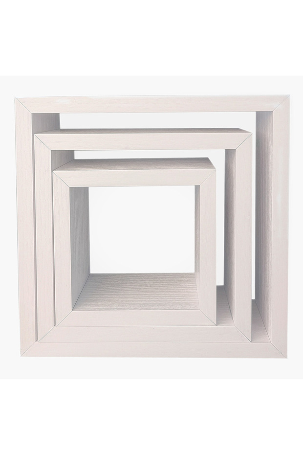 مجموعة رفوف حائط مكونة من 3 قطع من Jazz Cube - 2