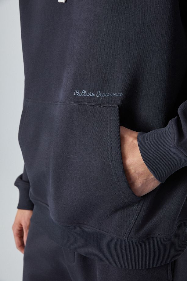 NARCISO Erkek Yumuşacık İçi Polarlı Antrasit Sweatshirt - 5