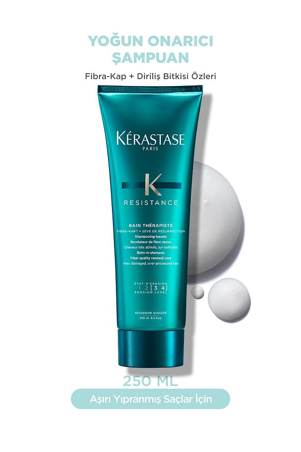 Resistance Çok Yıpranmış Ve Aşırı Işlem Görmüş Saçlar Için Onarıcı Şampuan 250 ml 250 ml - 1