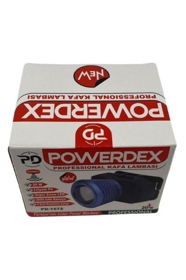 Pd-1572 Yüksek Kaliteli Süper Zoom Led Kafa Feneri 20w - 4