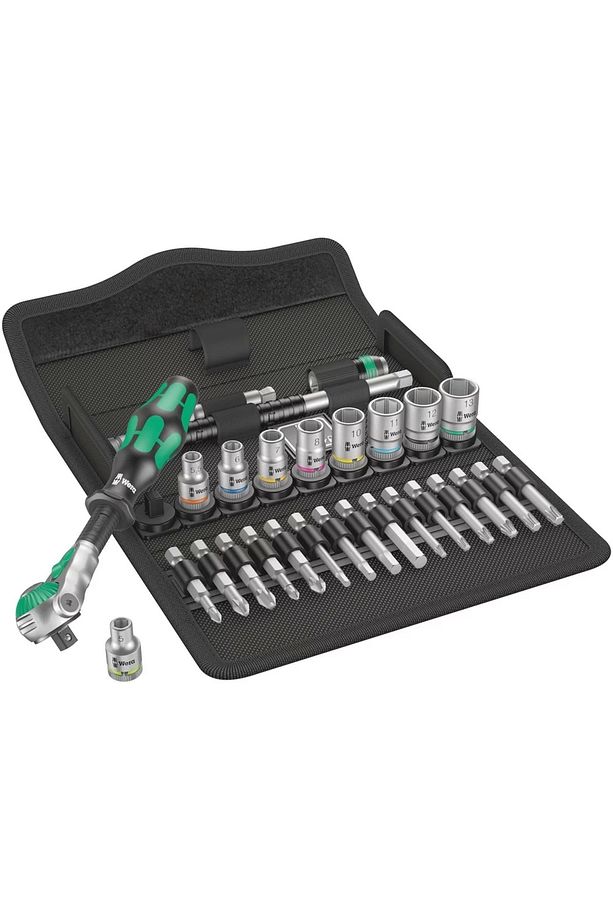 8100 Sa 6 Zyklop Cırcırlı Lokma Bits Set 1/4" 05004016001 - 1