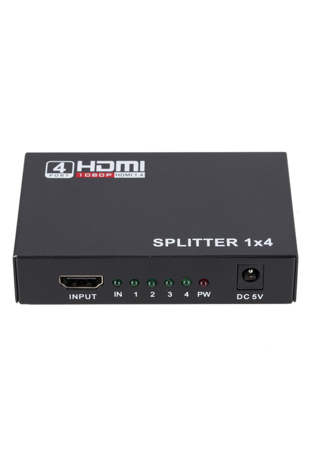 Pm-12081 1080P 4Kx2K 4 Port HDMI Splitter Distributor 1.4V