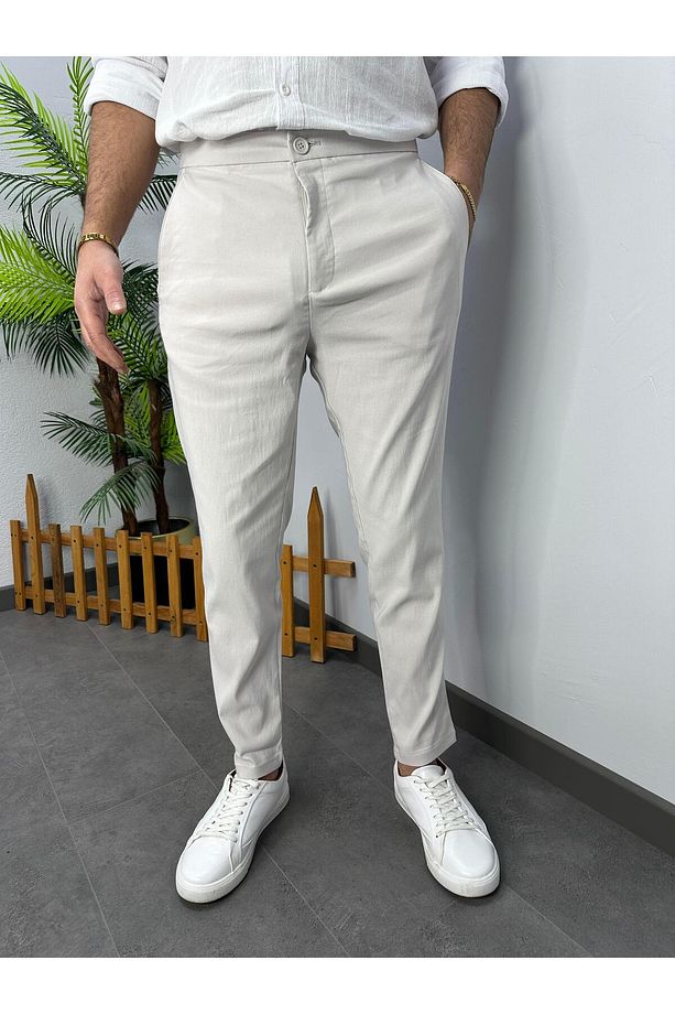 KLASİK JOGGER PANTOLON GRİ - 1