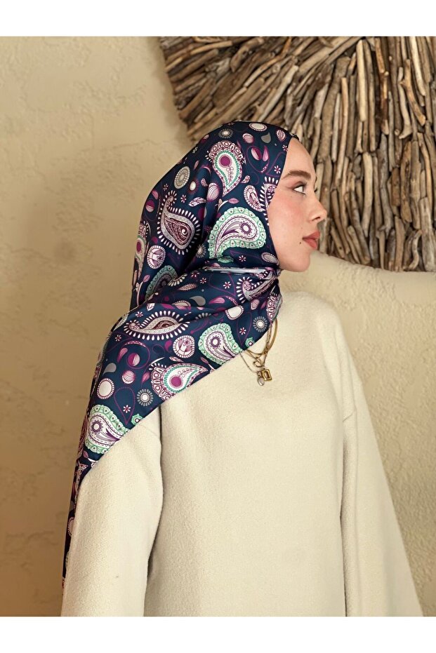 نمط سيرينيت شال حريري - 1