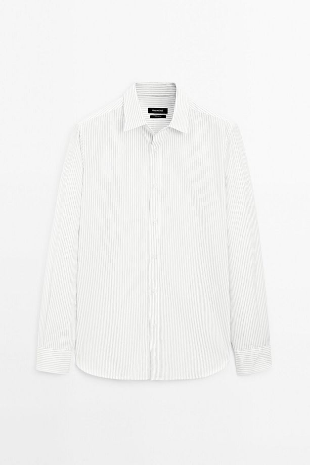 %100 pamuklu poplin gömlek - 5