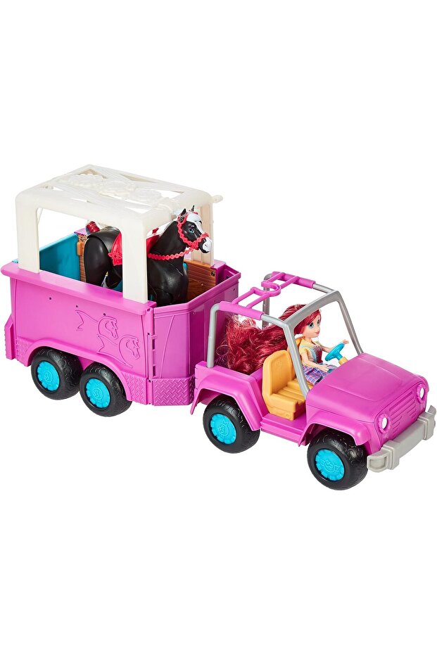 Winner's Stable Deluxe Vet Trailer Vehicle Playset 53190