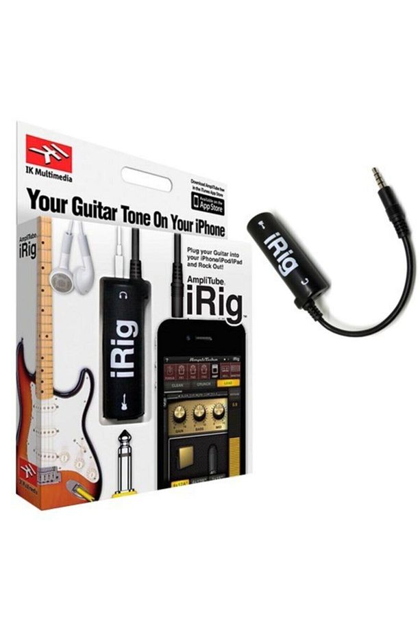 Irig Iphone Ipad Ipod Için Ik Multimedia Amplitube Irig - 8