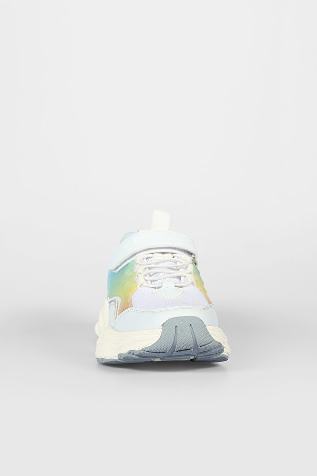 حذاء رياضي أبيض للفتيات من Teide Basic - 5