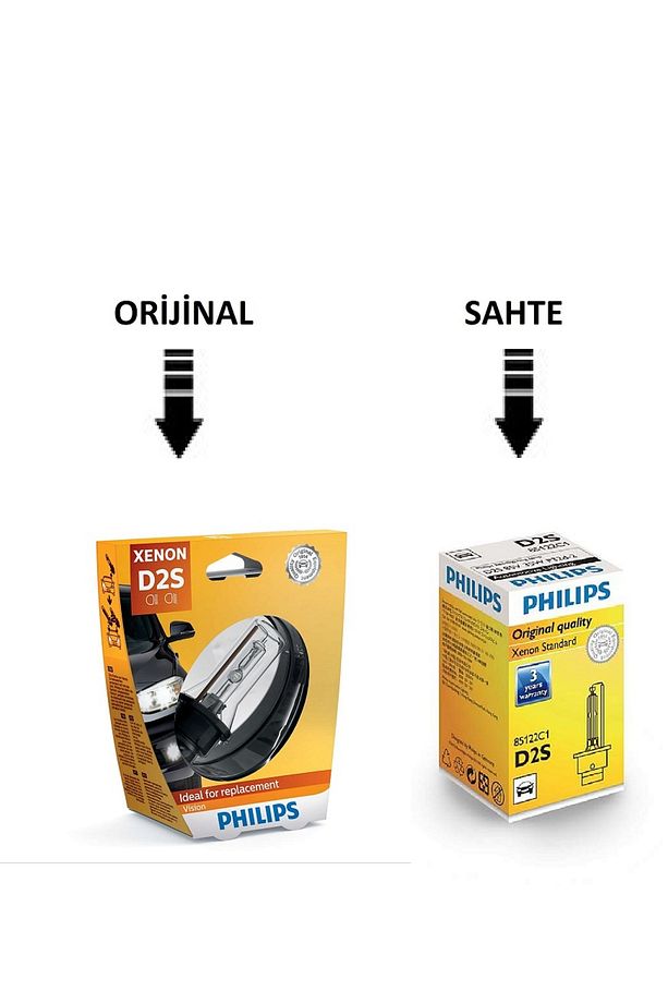 D2s Vision 85v 35w 4600k Xenon Ampul - 4